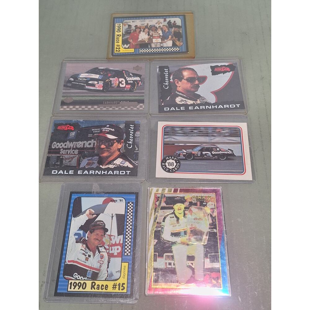 Dale Earnhardt NASCAR Trading Card Lot 80s 90s Maxx Racing Champions